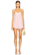 Zaya | Vestido Slip Dress em Rosa Blush Acetinado com Alças Finas